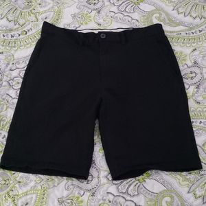 Black flat front Old Navy Shorts 31 Ultimate Slim